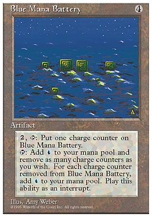 Blue Mana Battery/̖͒-RA[4561186]