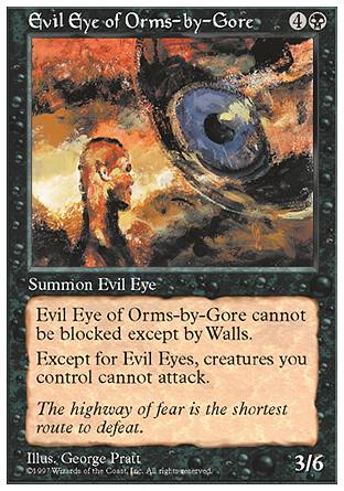 Evil Eye of Orms-By-Gore/I[YoCSA̎׊-U[4560578]
