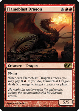 Flameblast Dragon/j̃hS-RM12[670248]