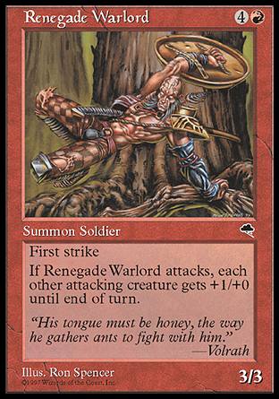 w̑叫R/Renegade Warlord-UTP[130370]