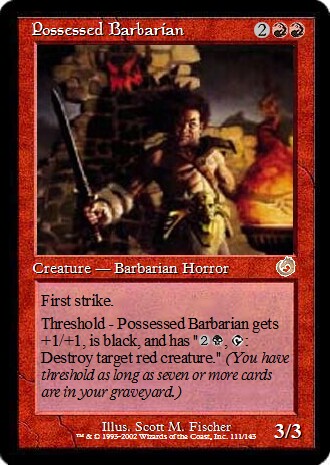 Possessed Barbarian  ߂ꂽؑ -RTOR[2132]