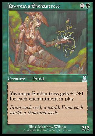 Yavimaya Enchantress/B}̏pt-UUD[503226]